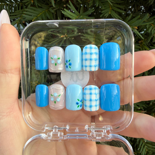 Blueberry Picnic - Nail Set