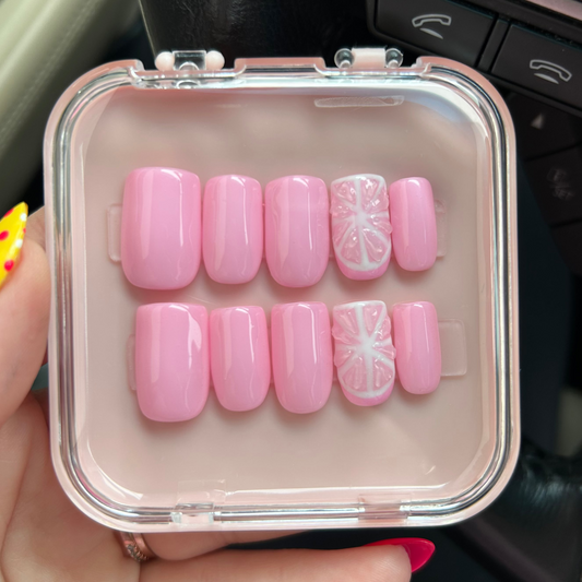 Pink Lemonade - Nail Set